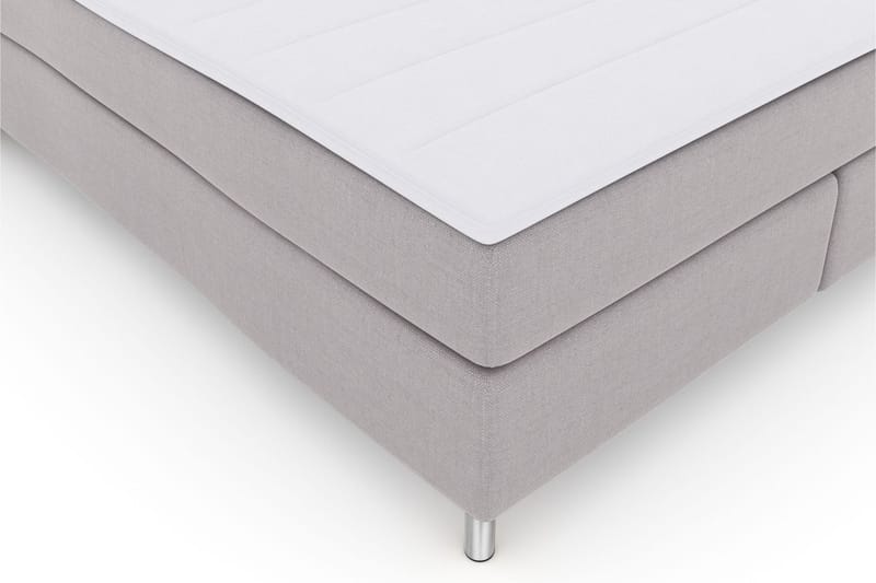 Select No 3 Komplett Sängpaket 160x200 Fast/Medium - Ljusgrå/Metall - Möbler - Säng - Kontinentalsäng