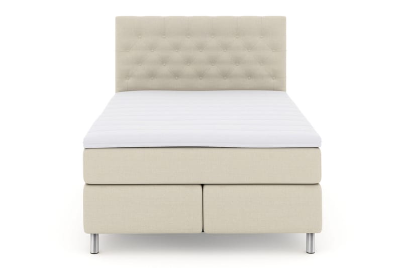 Select No 3 Komplett Sängpaket 160x200 Medium - Beige/Metall - Möbler - Säng - Kontinentalsäng