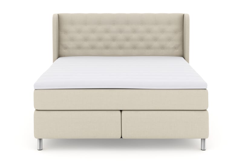Select No 3 Komplett Sängpaket 180x200 Fast - Beige/Metall - Möbler - Säng - Komplett sängpaket