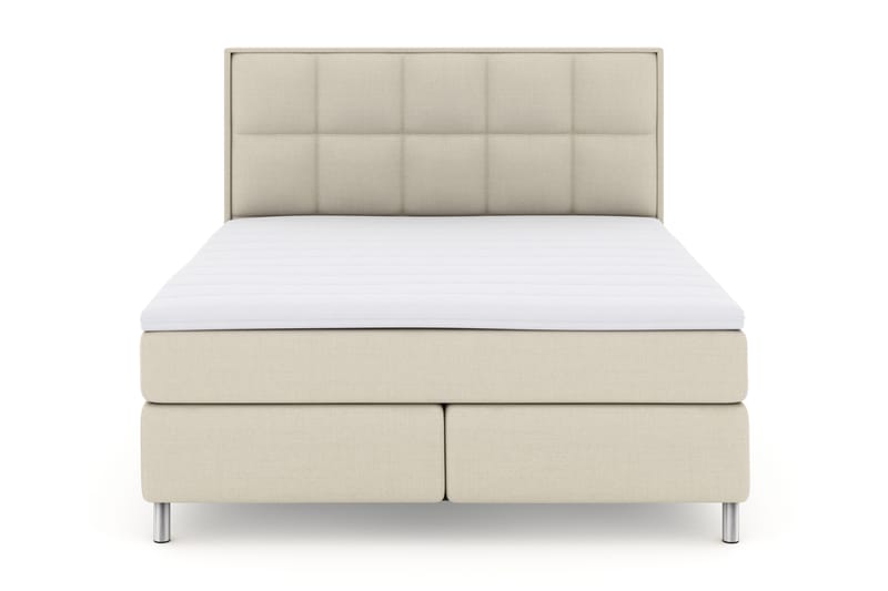 Select No 3 Komplett Sängpaket 180x200 Fast - Beige/Metall - Möbler - Säng - Komplett sängpaket