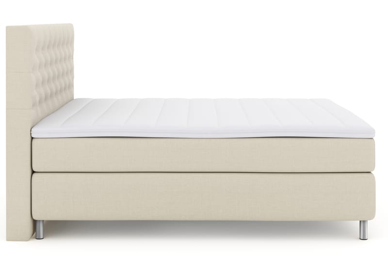 Select No 3 Komplett Sängpaket 180x200 Fast - Beige/Metall - Möbler - Säng - Komplett sängpaket