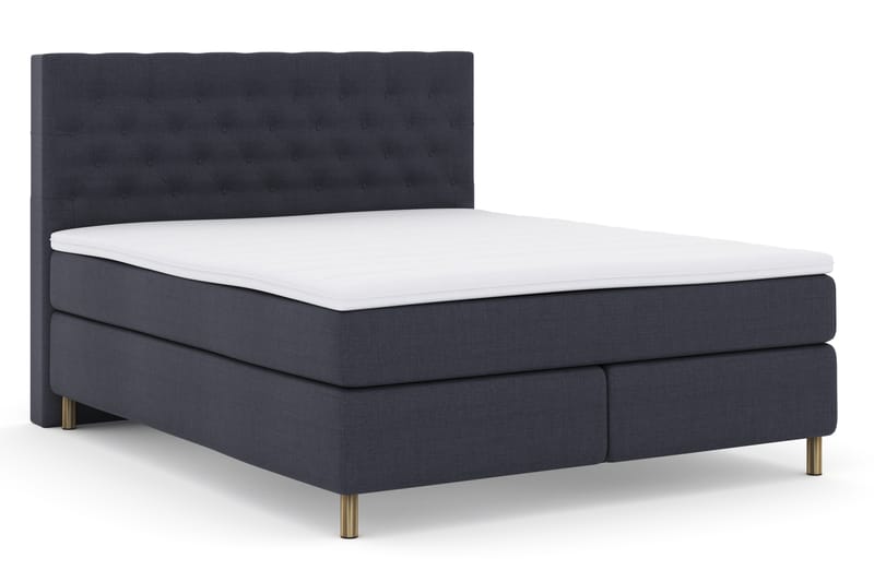 Select No 3 Komplett Sängpaket 180x200 Fast - Blå/Koppar - Möbler - Säng - Komplett sängpaket