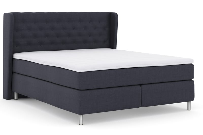 Select No 3 Komplett Sängpaket 180x200 Fast - Blå/Metall - Möbler - Säng - Komplett sängpaket