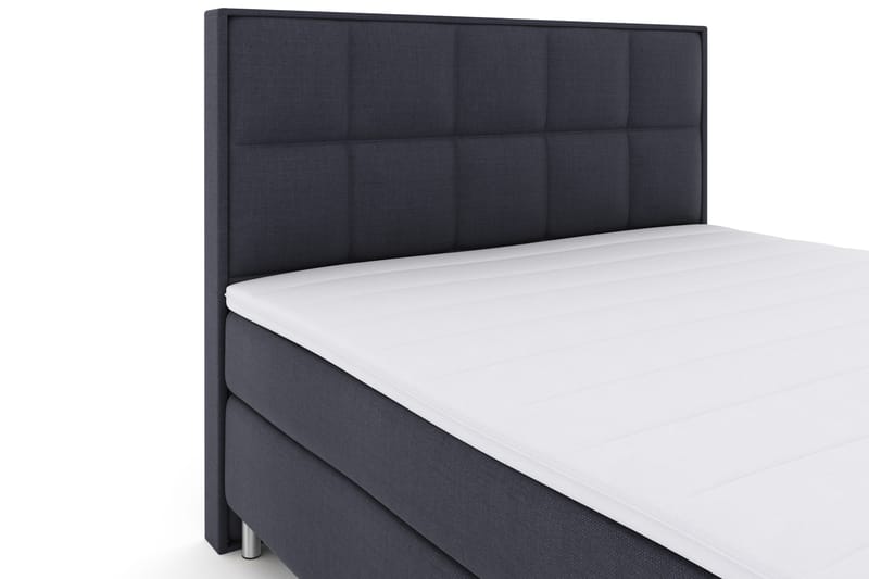 Select No 3 Komplett Sängpaket 180x200 Fast - Blå/Metall - Komplett sängpaket - Kontinentalsäng - Dubbelsäng