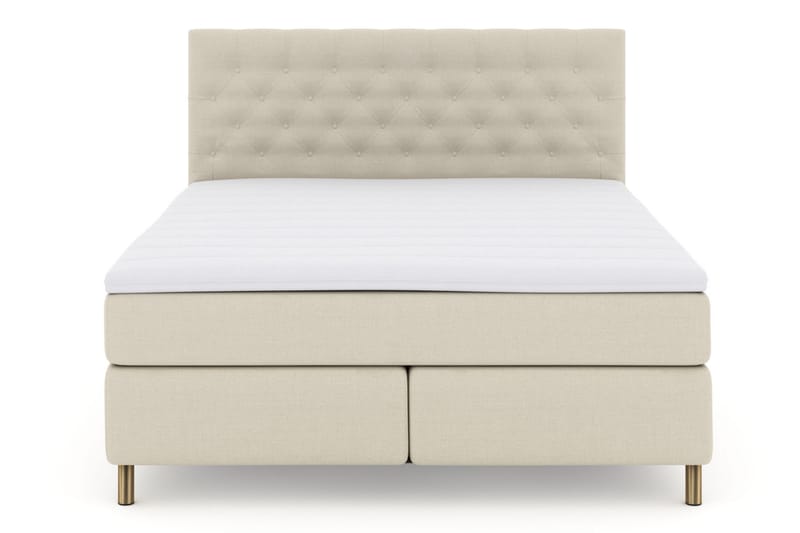 Select No 3 Komplett Sängpaket 180x200 Fast/Medium - Beige/Koppar - Komplett sängpaket - Kontinentalsäng - Dubbelsäng