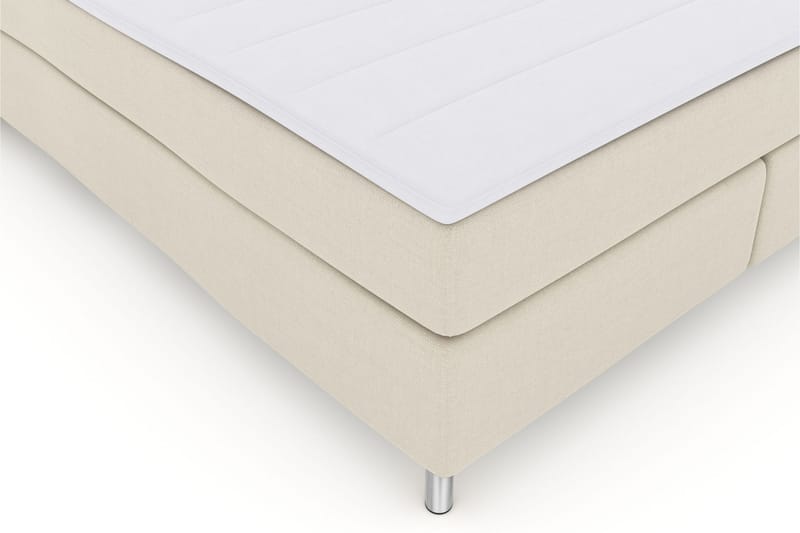 Select No 3 Komplett Sängpaket 180x200 Medium - Beige/Metall - Komplett sängpaket - Kontinentalsäng - Dubbelsäng
