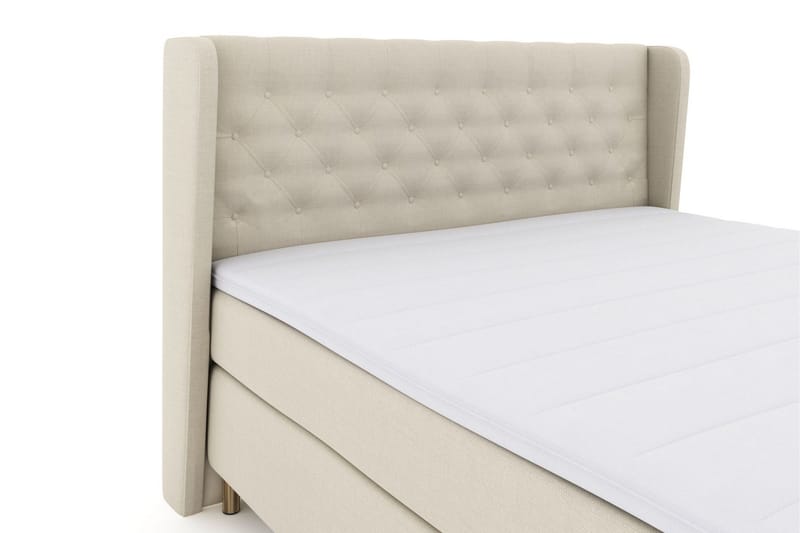 Select No 3 Komplett Sängpaket 210x210 Fast - Beige/Koppar - Möbler - Säng - Kontinentalsäng