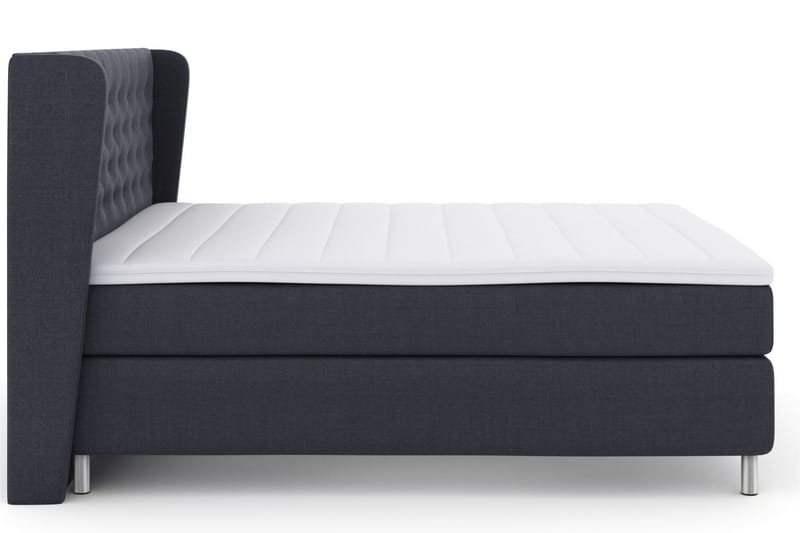 Select No 3 Komplett Sängpaket 210x210 Fast - Blå/Metall - Möbler - Säng - Komplett sängpaket