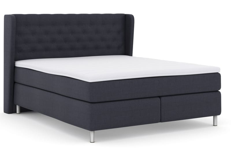 Select No 3 Komplett Sängpaket 210x210 Fast - Blå/Metall - Möbler - Säng - Komplett sängpaket