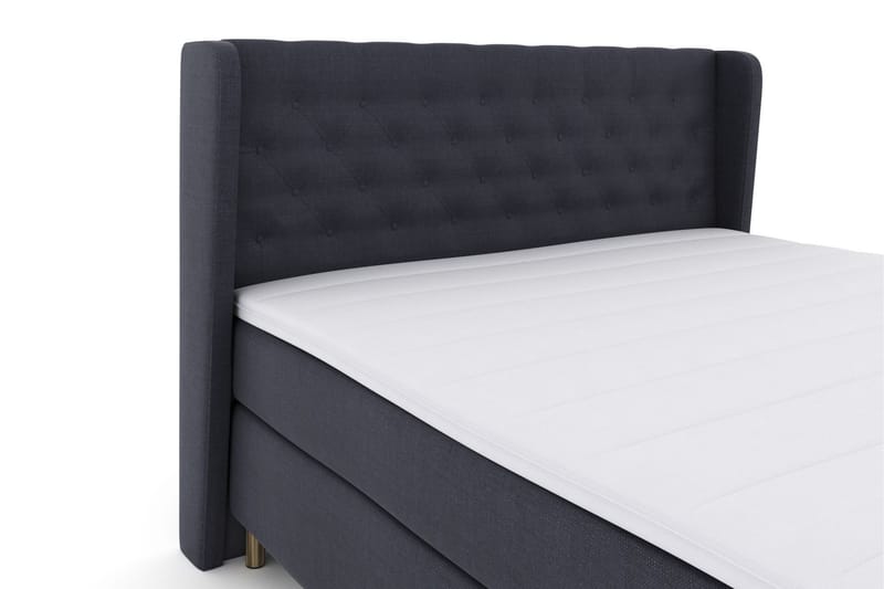 Select No 3 Komplett Sängpaket 210x210 Fast/Medium - Blå/Koppar - Komplett sängpaket - Kontinentalsäng - Dubbelsäng - Familjesäng