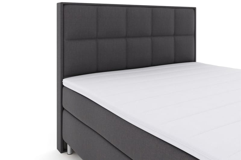 Select No 3 Komplett Sängpaket 210x210 Fast/Medium - Mörkgrå/Metall - Möbler - Säng - Kontinentalsäng