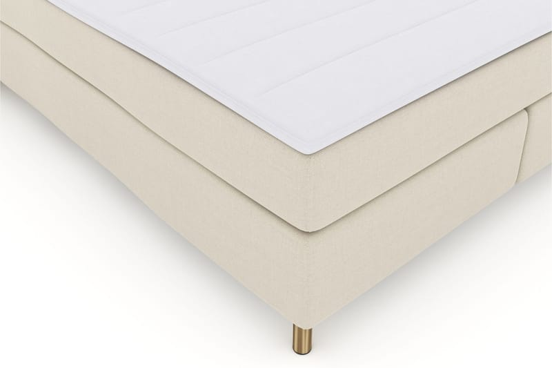 Select No 3 Komplett Sängpaket 210x210 Medium - Beige/Koppar - Möbler - Säng - Kontinentalsäng