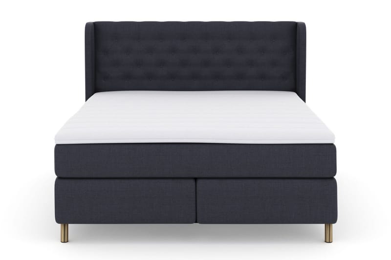 Select No 3 Komplett Sängpaket 210x210 Medium - Blå/Koppar - Möbler - Säng - Kontinentalsäng
