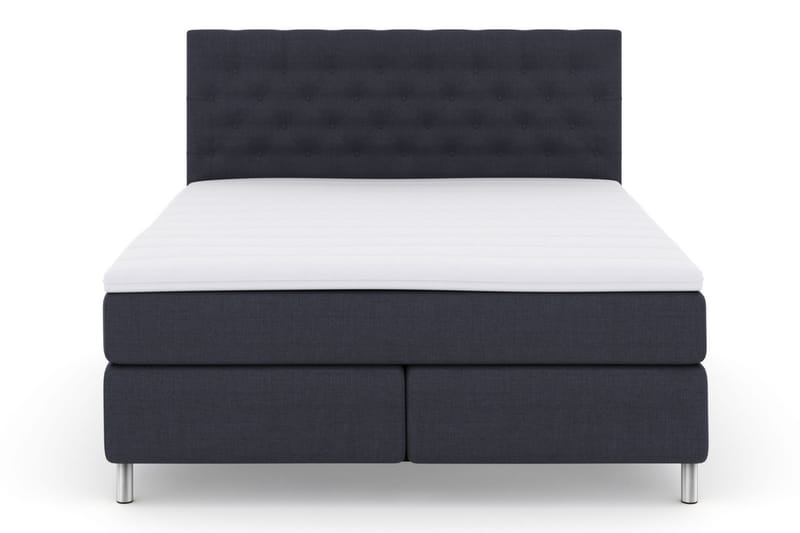 Select No 3 Komplett Sängpaket 210x210 Medium - Blå/Metall - Möbler - Säng - Komplett sängpaket