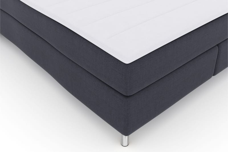 Select No 3 Komplett Sängpaket 210x210 Medium - Blå/Metall - Möbler - Säng - Kontinentalsäng