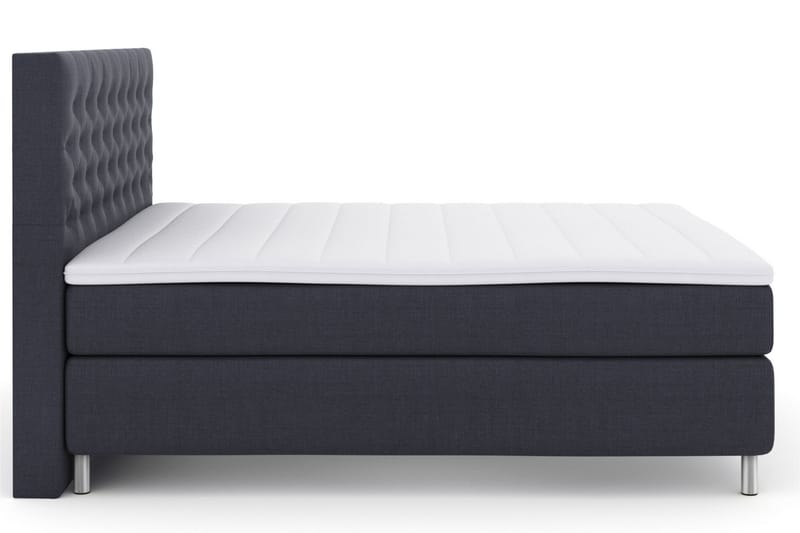 Select No 3 Komplett Sängpaket 210x210 Medium - Blå/Metall - Möbler - Säng - Komplett sängpaket