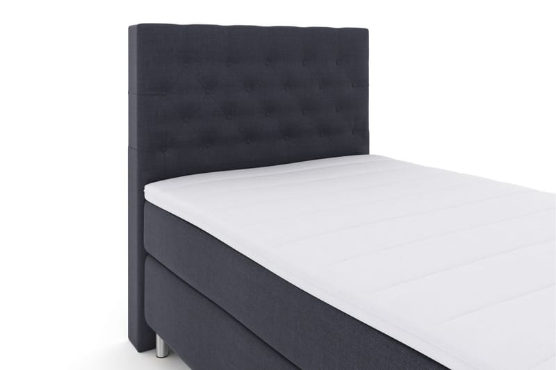 Select No 3 Kontinentalsäng 120x200 Fast - Blå/Metall - Möbler - Säng - Kontinentalsäng