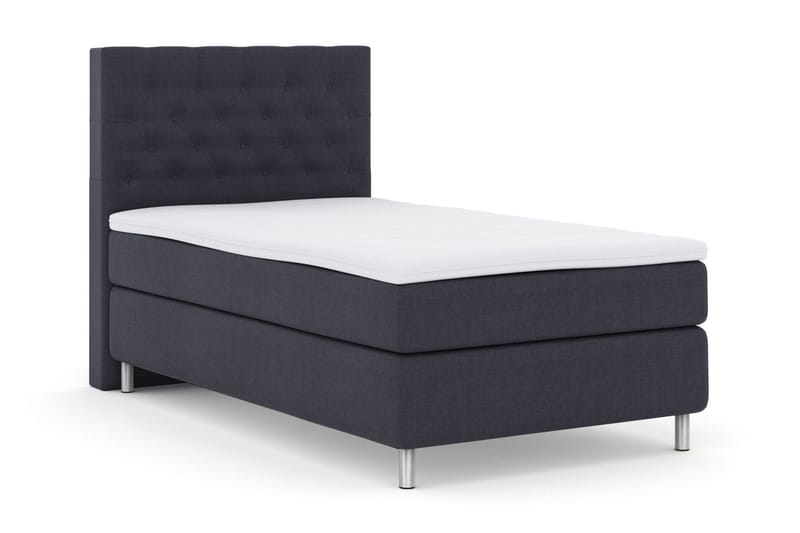 Select No 3 Kontinentalsäng 120x200 Fast - Blå/Metall - Möbler - Säng - Kontinentalsäng