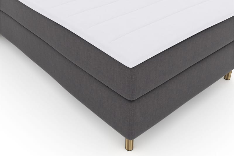 Select No 3 Kontinentalsäng 120x200 Fast - Mörkgrå/Koppar - Möbler - Säng - Kontinentalsäng