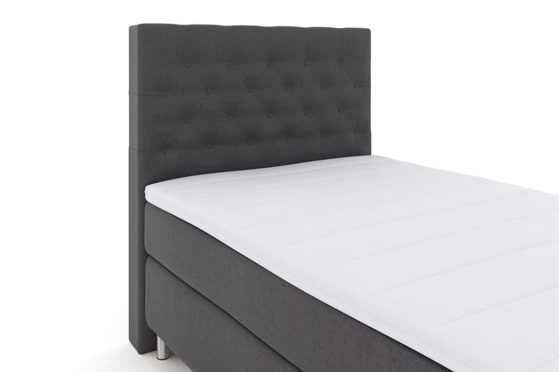 Select No 3 Kontinentalsäng 120x200 Fast - Mörkgrå/Metall - Möbler - Säng - Kontinentalsäng