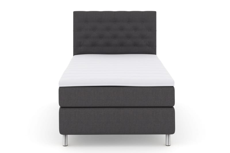 Select No 3 Kontinentalsäng 120x200 Fast - Mörkgrå/Metall - Möbler - Säng - Kontinentalsäng