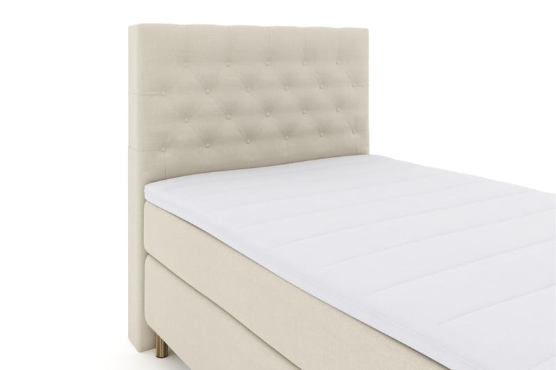 Select No 3 Kontinentalsäng 120x200 Medium - Beige/Koppar - Möbler - Säng - Kontinentalsäng