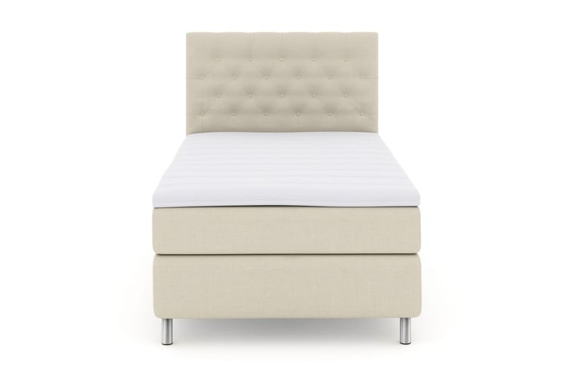 Select No 3 Kontinentalsäng 120x200 Medium - Beige/Metall - Möbler - Säng - Kontinentalsäng