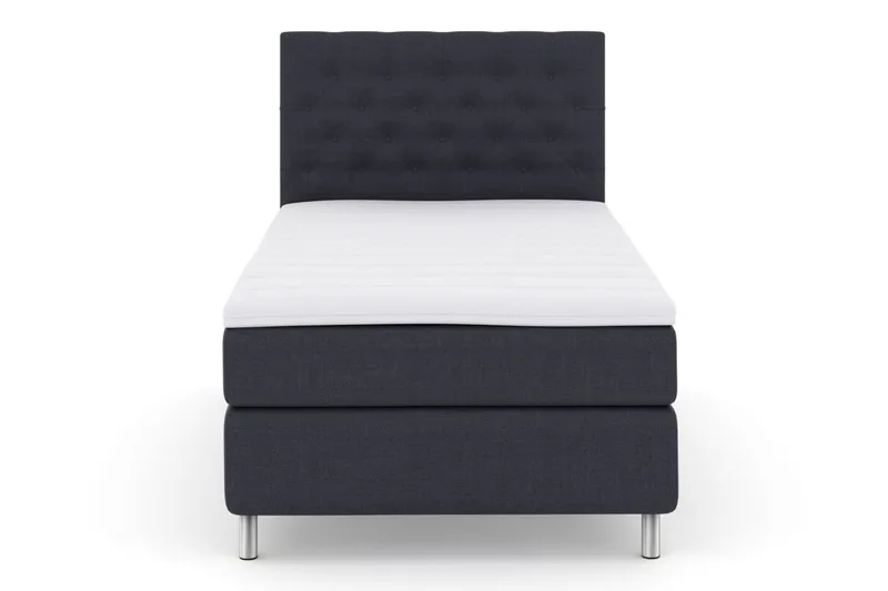 Select No 3 Kontinentalsäng 120x200 Medium - Blå/Metall - Möbler - Säng - Kontinentalsäng