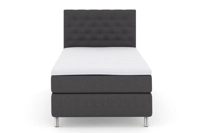 Select No 3 Kontinentalsäng 120x200 Medium - Mörkgrå/Metall - Möbler - Säng - Kontinentalsäng