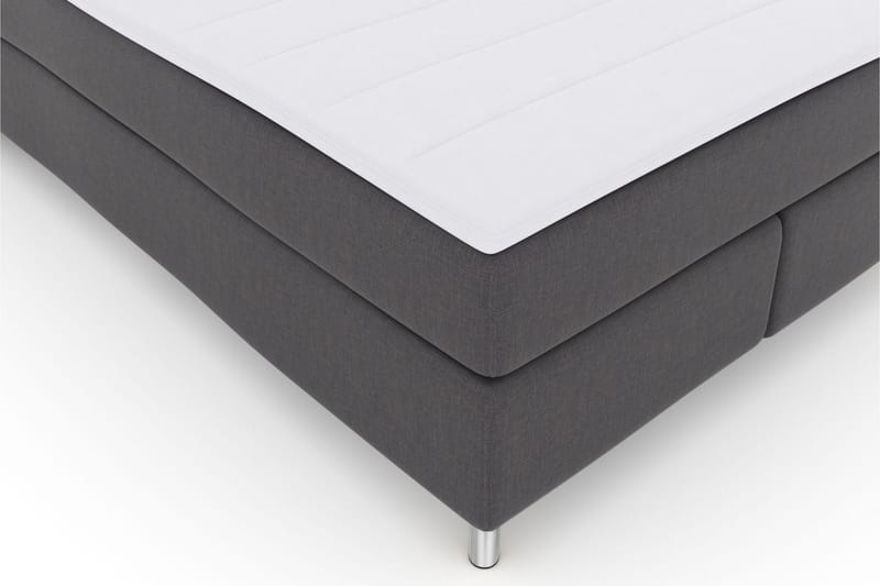 Select No 3 Kontinentalsäng 140x200 Medium - Mörkgrå/Metall - Möbler - Säng - Kontinentalsäng