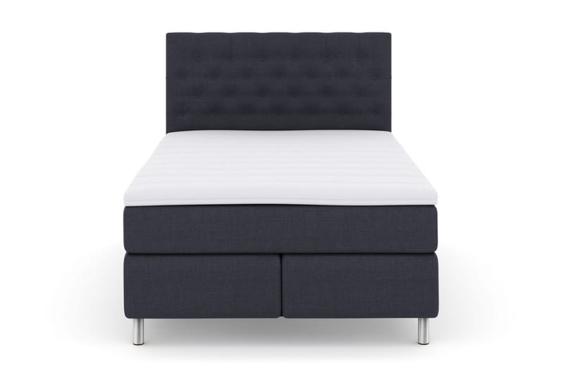 Select No 3 Kontinentalsäng 160x200 Fast - Blå/Metall - Möbler - Säng - Kontinentalsäng