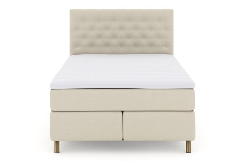 Select No 3 Kontinentalsäng 160x200 Medium - Beige/Koppar - Möbler - Säng - Kontinentalsäng