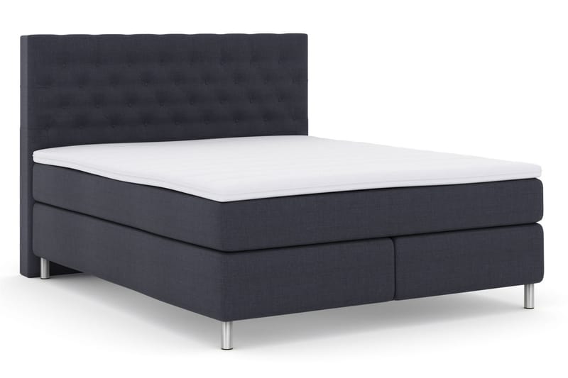 Select No 3 Kontinentalsäng 180x200 Fast - Blå/Metall - Möbler - Säng - Kontinentalsäng