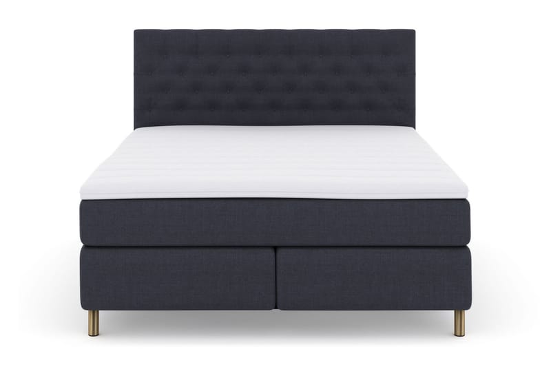 Select No 3 Kontinentalsäng 210x210 Fast - Blå/Koppar - Möbler - Säng - Kontinentalsäng