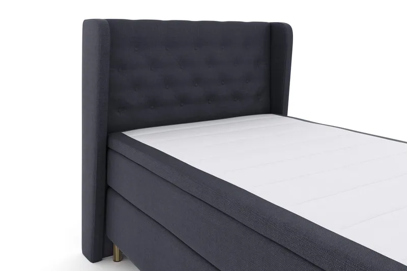 Select No 4 Komplett Sängpaket 120x200 Fast - Blå/Metall - Möbler - Säng - Kontinentalsäng