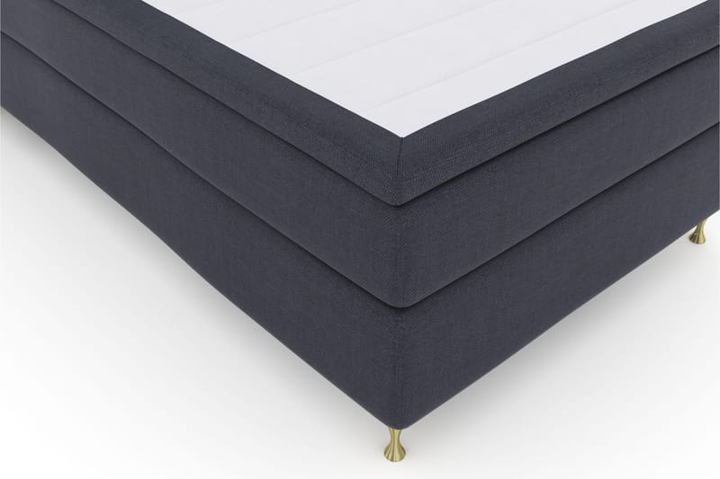 Select No 4 Komplett Sängpaket 120x200 Medium - Blå/Guld - Komplett sängpaket - Kontinentalsäng
