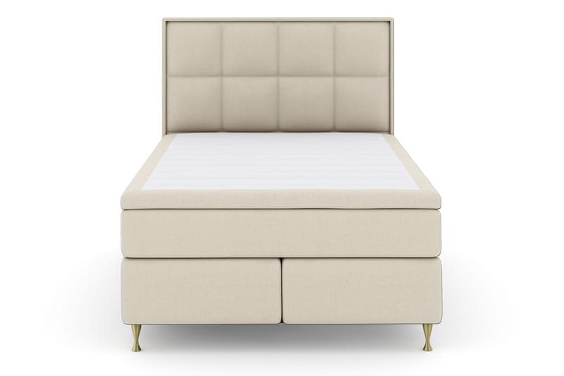Select No 4 Komplett Sängpaket 140x200 Fast - Beige/Guld - Möbler - Säng - Kontinentalsäng
