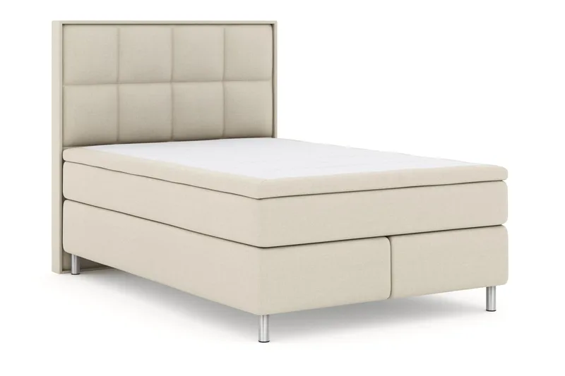 Select No 4 Komplett Sängpaket 140x200 Fast - Beige/Metall - Möbler - Säng - Kontinentalsäng