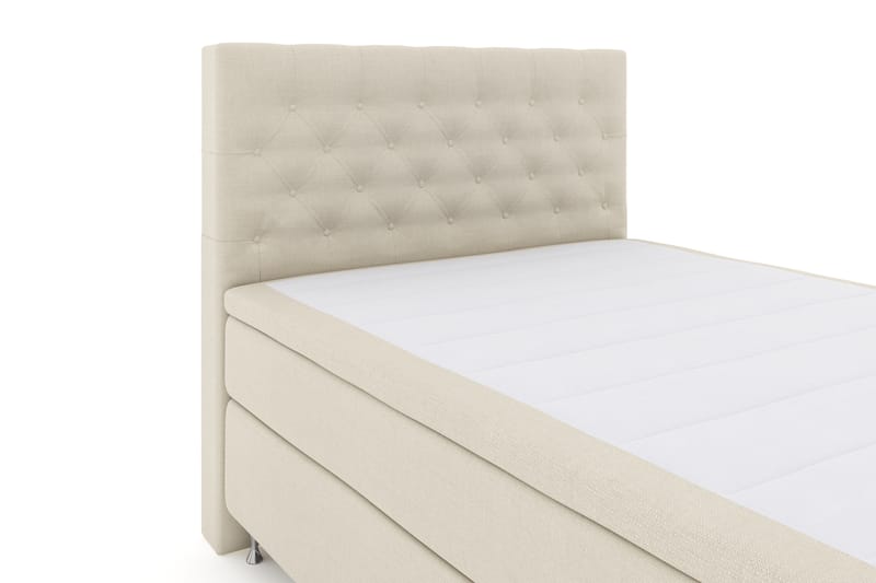 Select No 4 Komplett Sängpaket 140x200 Fast - Beige/Silver - Möbler - Säng - Komplett sängpaket