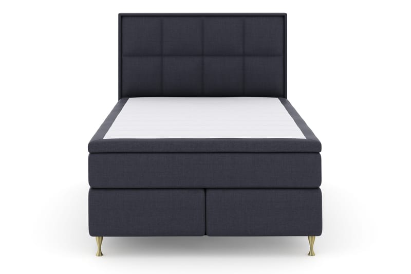 Select No 4 Komplett Sängpaket 140x200 Fast - Blå/Guld - Möbler - Säng - Kontinentalsäng
