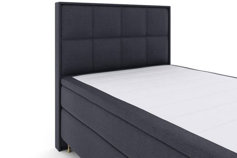 Select No 4 Komplett Sängpaket 140x200 Fast - Blå/Guld - Möbler - Säng - Kontinentalsäng