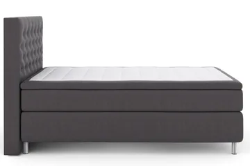 Select No 4 Komplett Sängpaket 140x200 Fast - Mörkgrå/Metall - Möbler - Säng - Kontinentalsäng