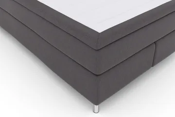 Select No 4 Komplett Sängpaket 140x200 Fast - Mörkgrå/Metall - Möbler - Säng - Kontinentalsäng
