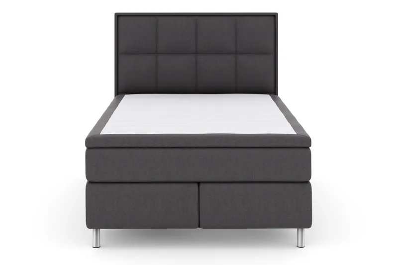 Select No 4 Komplett Sängpaket 140x200 Fast - Mörkgrå/Metall - Möbler - Säng - Kontinentalsäng