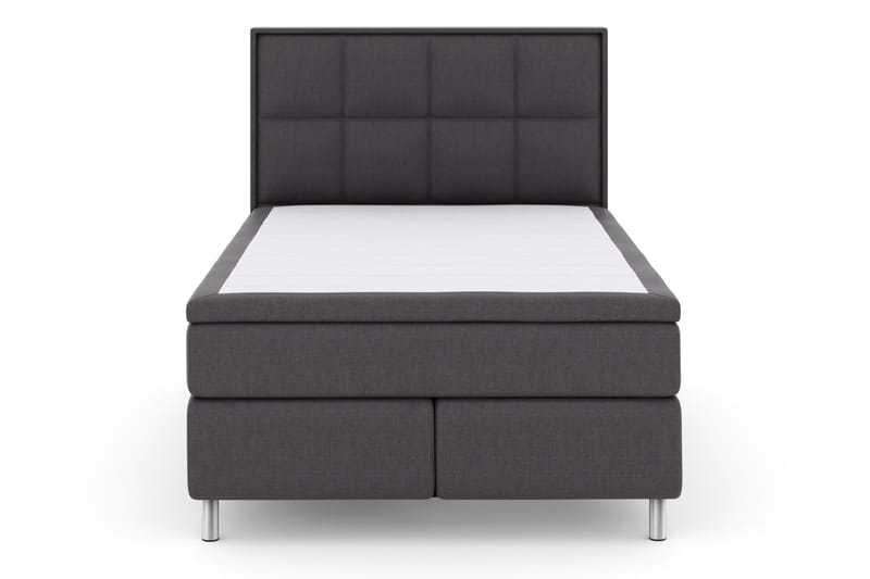Select No 4 Komplett Sängpaket 140x200 Fast - Mörkgrå/Metall - Möbler - Säng - Komplett sängpaket