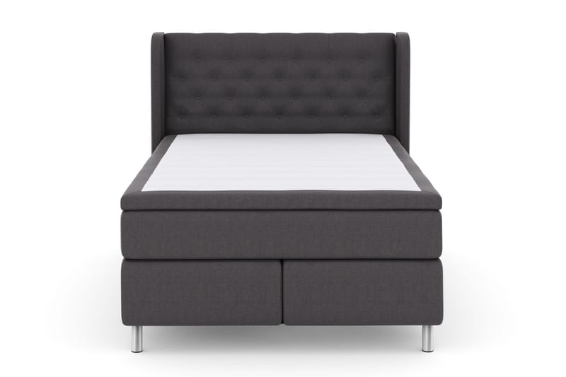 Select No 4 Komplett Sängpaket 140x200 Fast - Mörkgrå/Metall - Möbler - Säng - Kontinentalsäng