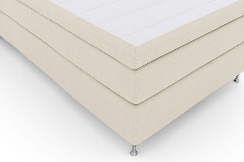 Select No 4 Komplett Sängpaket 140x200 Fast/Medium - Beige/Silver - Komplett sängpaket - Kontinentalsäng - Dubbelsäng