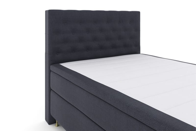 Select No 4 Komplett Sängpaket 140x200 Fast/Medium - Blå/Guld - Möbler - Säng - Kontinentalsäng