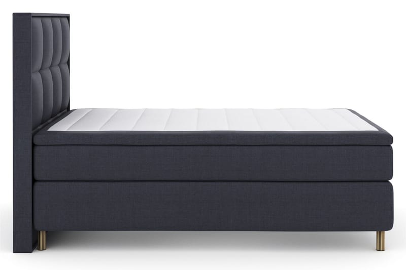 Select No 4 Komplett Sängpaket 140x200 Fast/Medium - Blå/Metall - Möbler - Säng - Komplett sängpaket