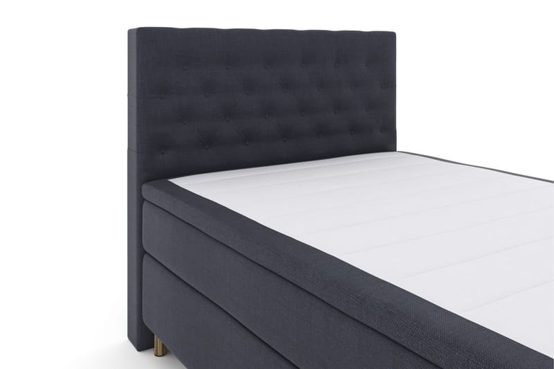Select No 4 Komplett Sängpaket 140x200 Fast/Medium - Blå/Metall - Komplett sängpaket - Kontinentalsäng - Dubbelsäng